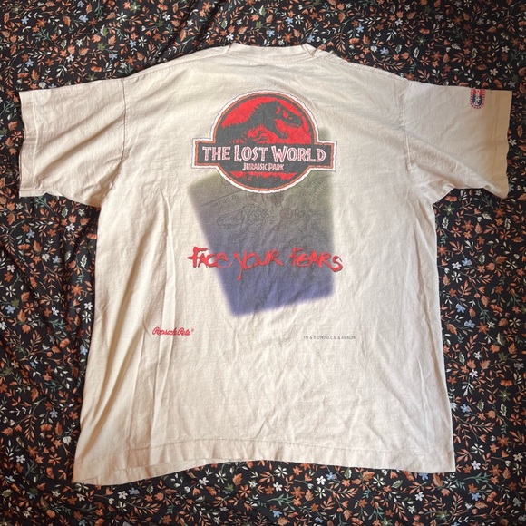 1997 Jurassic Park The Lost World Promo Tee - Picture 2 of 8